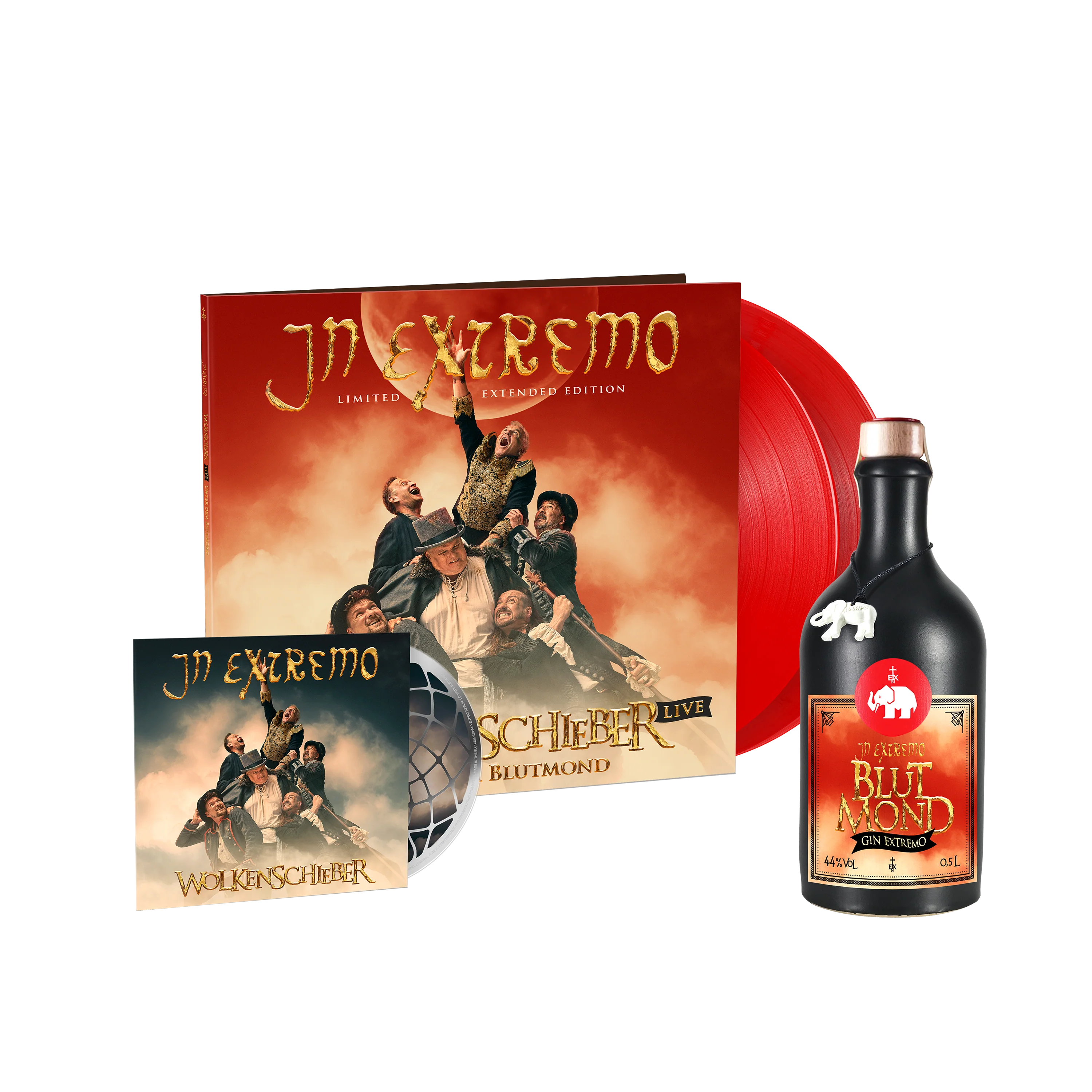 Wolkenschieber (Ltd. Extended Edition) – Unter dem Blutmond LIVE