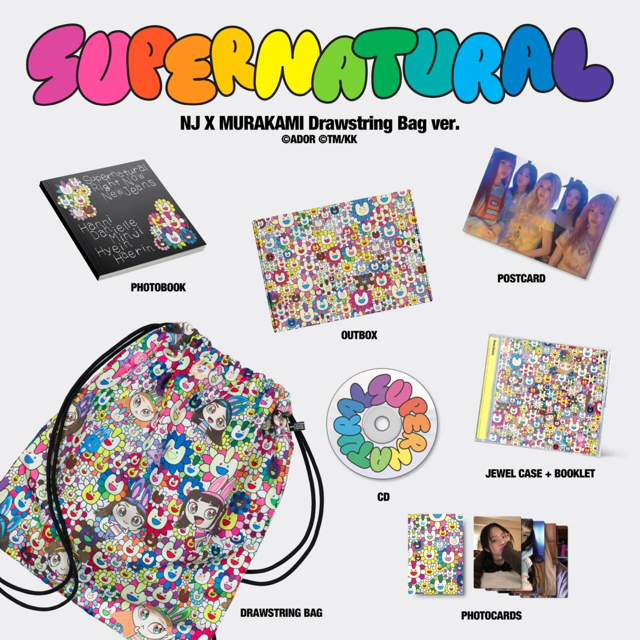 Supernatural NJ X MURAKAMI (Cross Bag ver.)