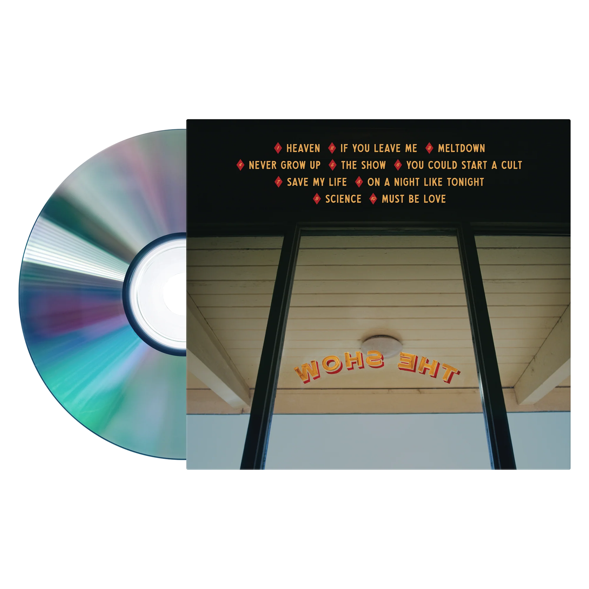 The Show – CD + Heaven Crewneck International Bundle - Image 2