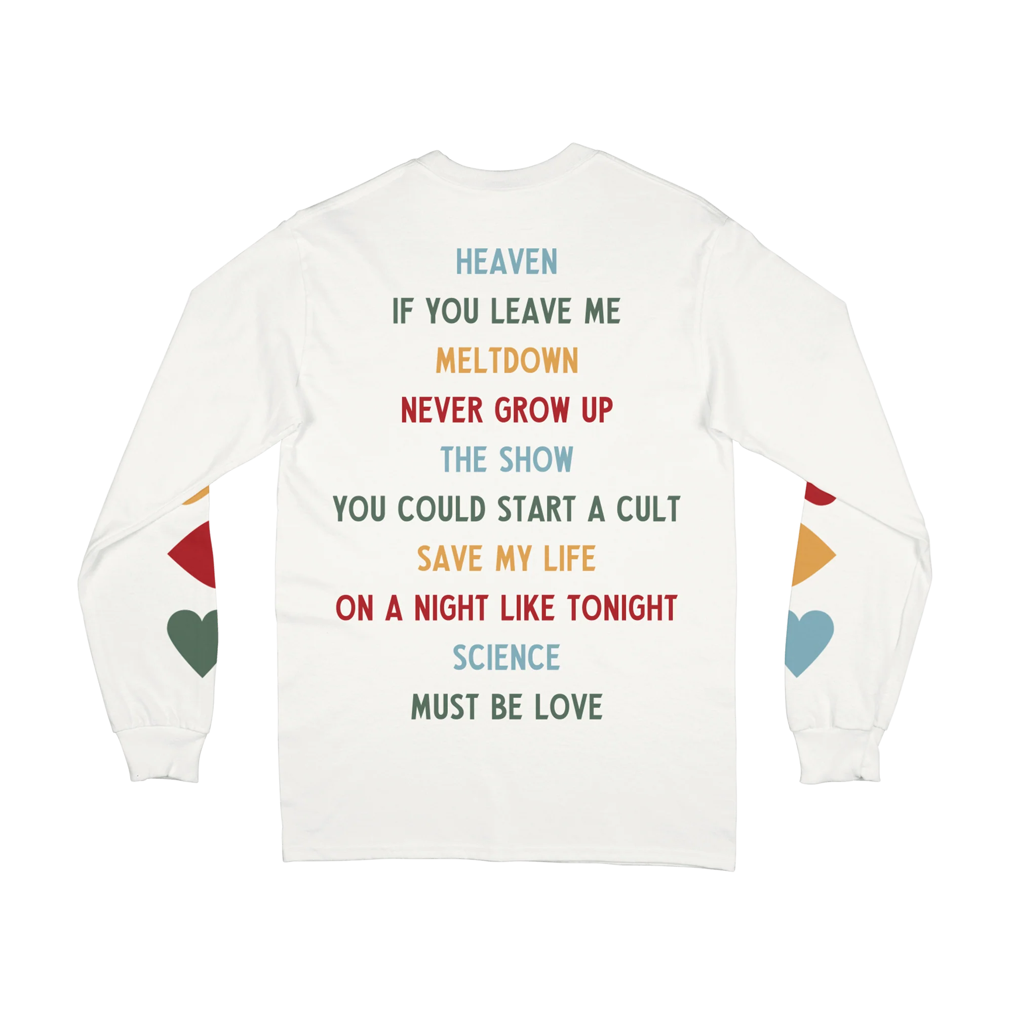 The Show - CD + Tracklist Long Sleeve International Bundle - Image 3