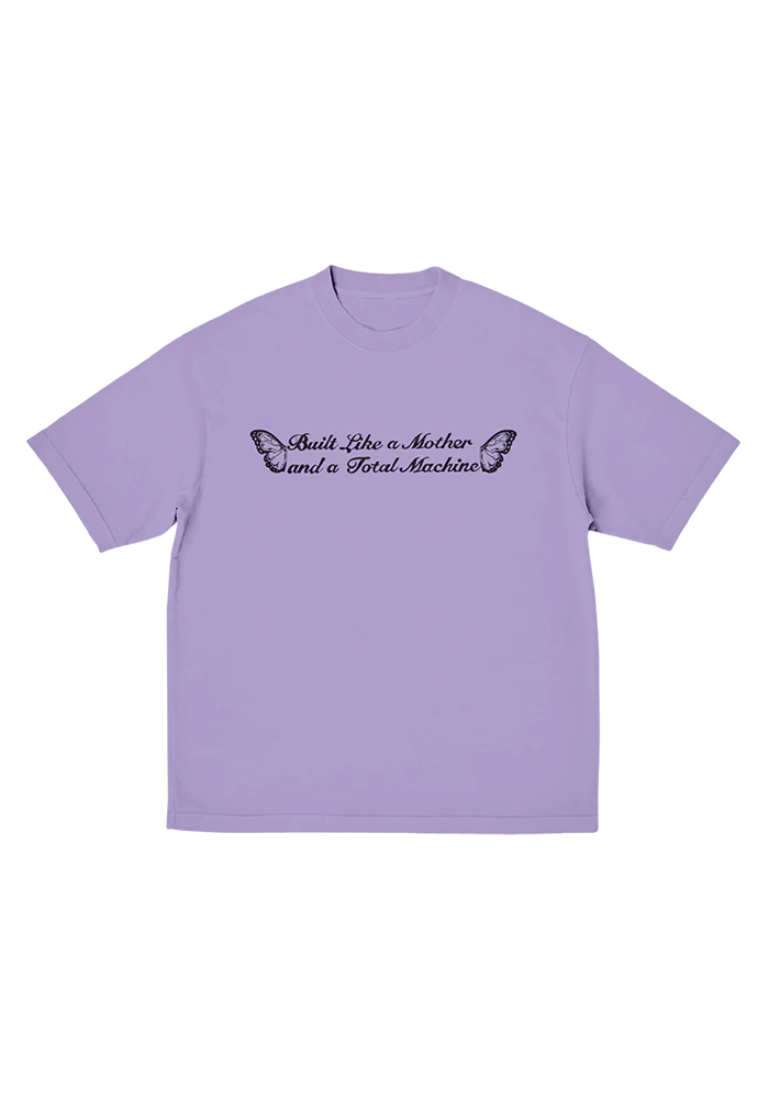 built like a mother t-shirt in violet