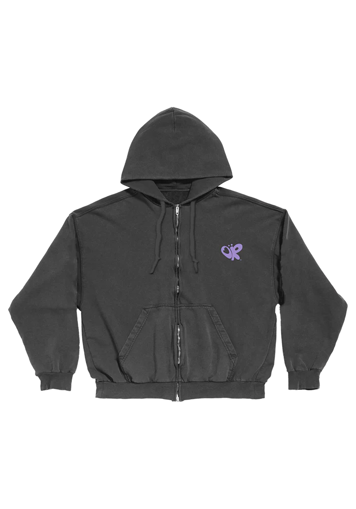 built like a mother zip hoodie - Image 2