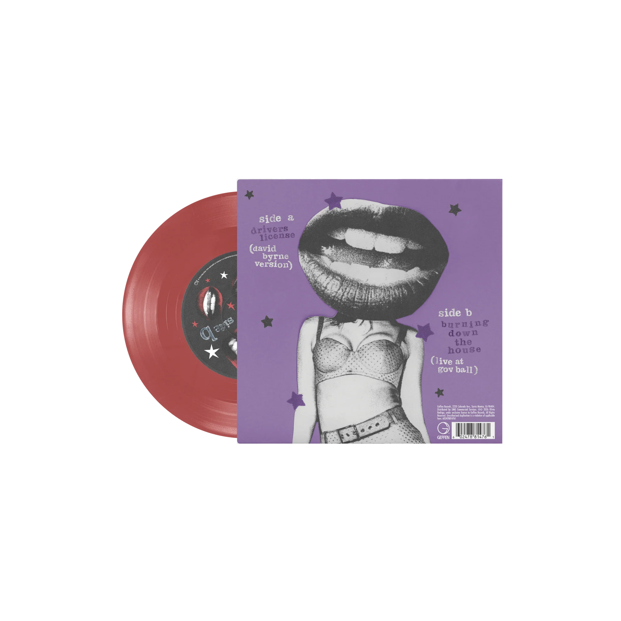 drivers license / burning down the house 7" Vinyl - Image 2