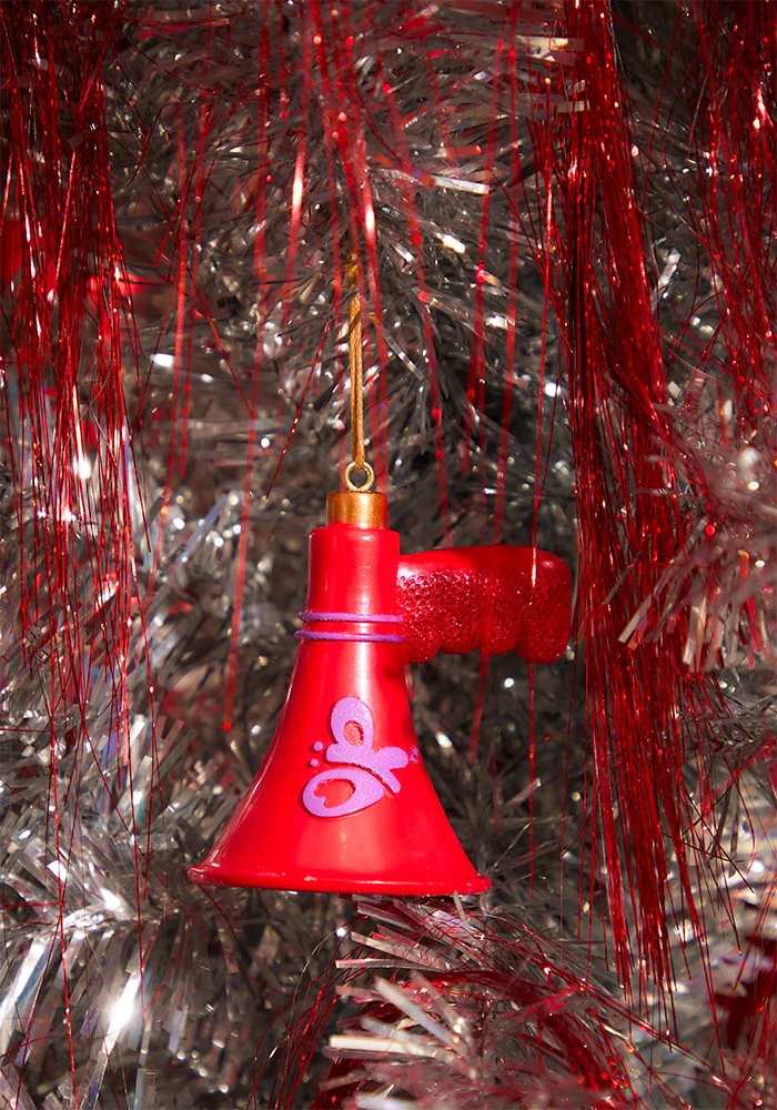 Olivia's Megaphone Ornament - Image 2