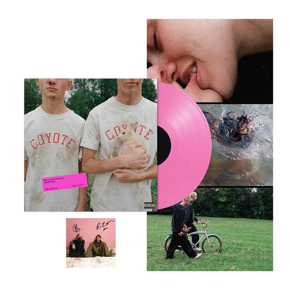 (hickey) cotton candy vinyl + signed artcard