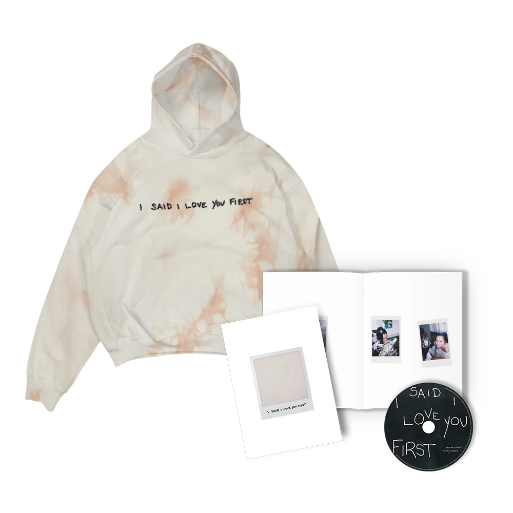 I SAID I LOVE YOU FIRST - CD Zine + Tie-Dye Hoodie