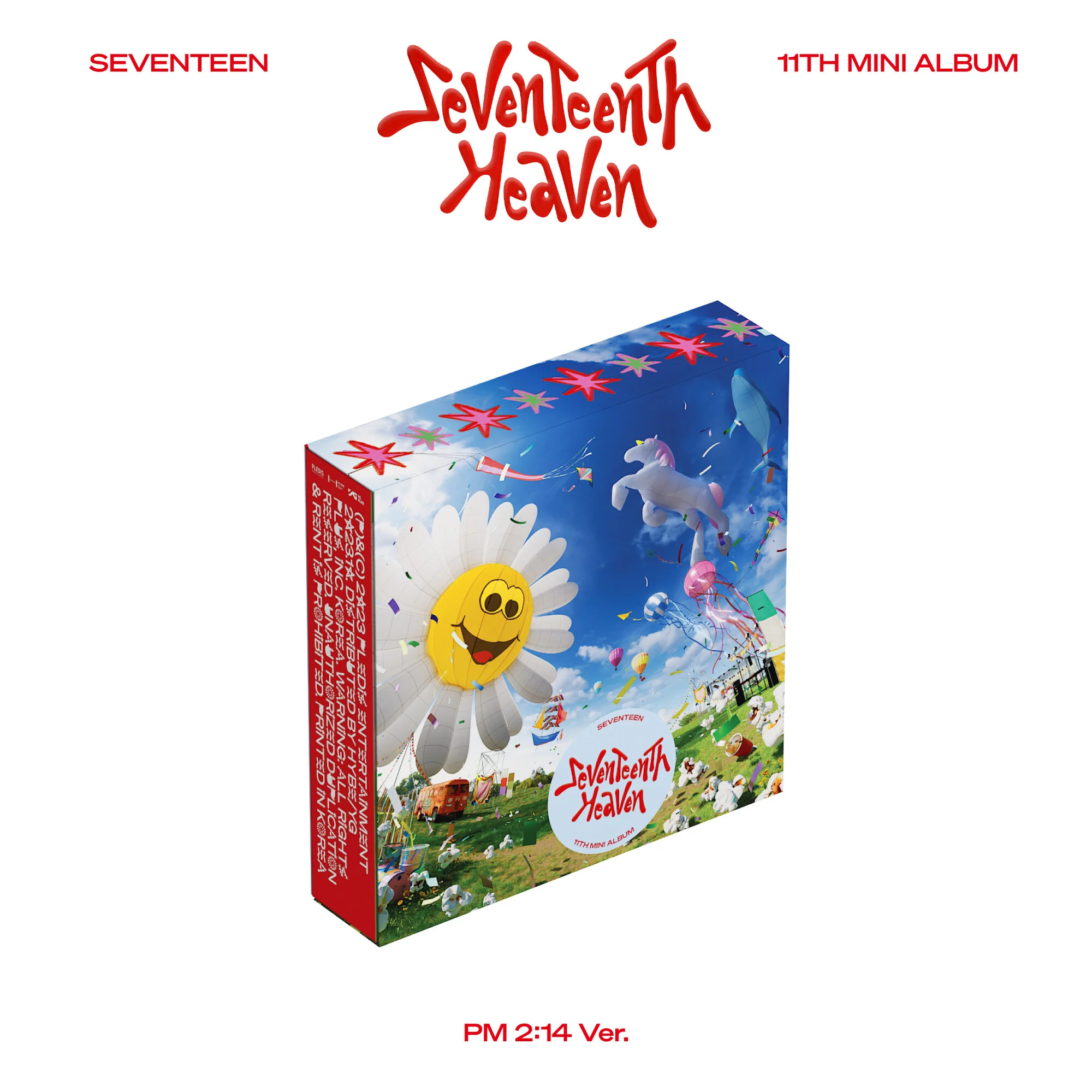 SEVENTEEN 11th Mini Album 'SEVENTEENTH HEAVEN' (PM 2:14 Ver.)