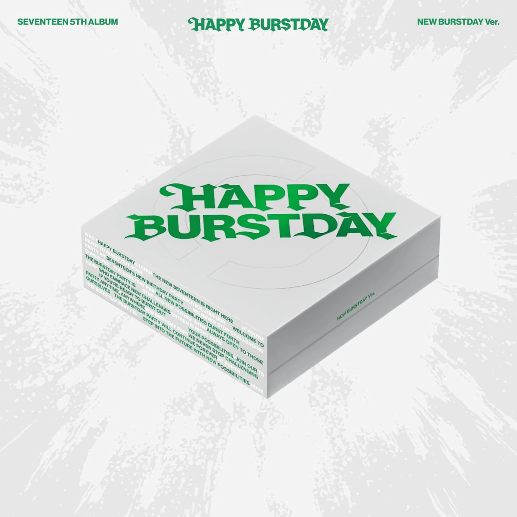 SEVENTEEN 5thAlb.HAPPY BURSTDAY (NEW BURSTDAY Ver.)