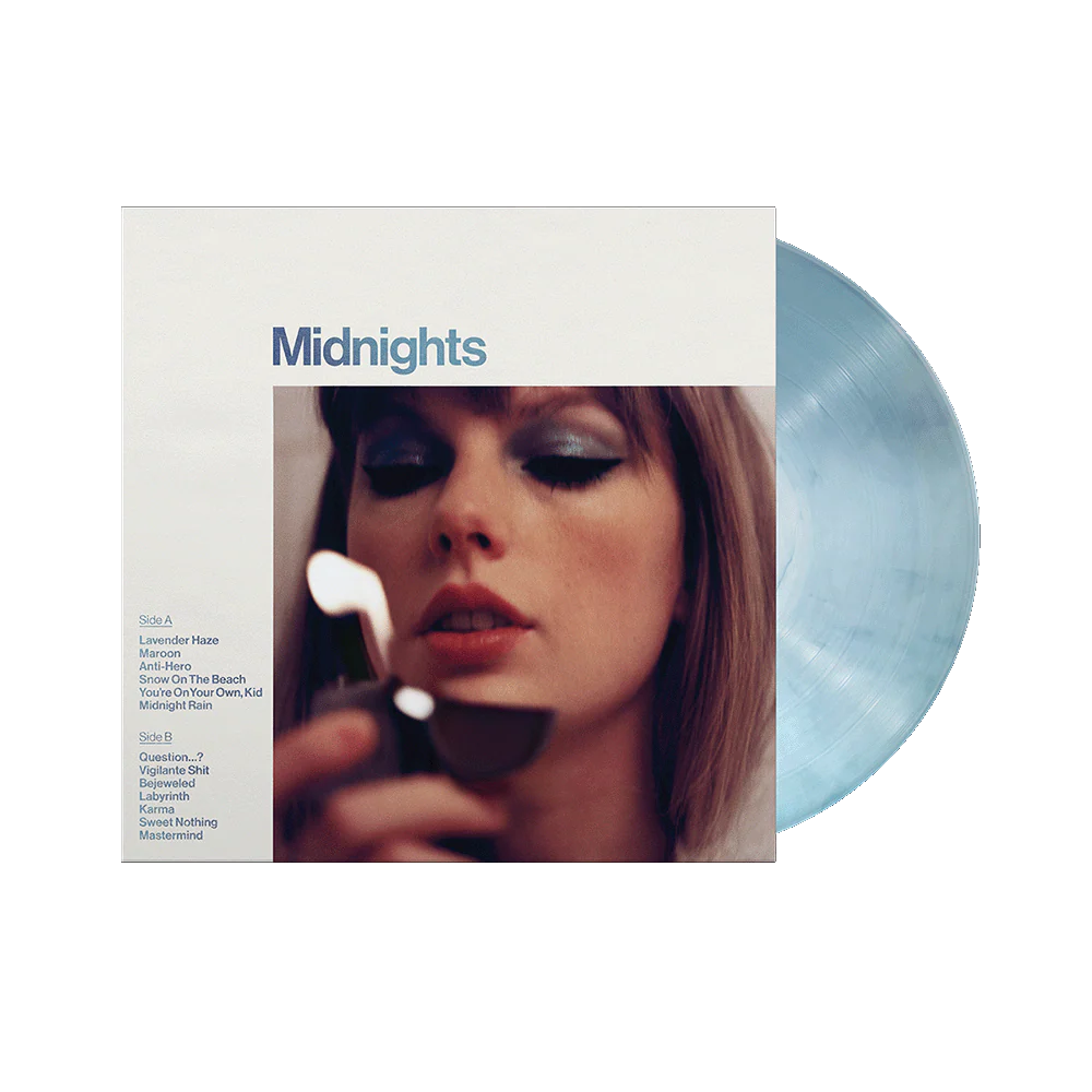 Midnights: Moonstone Blue Marbled Edition Vinyl - Image 2