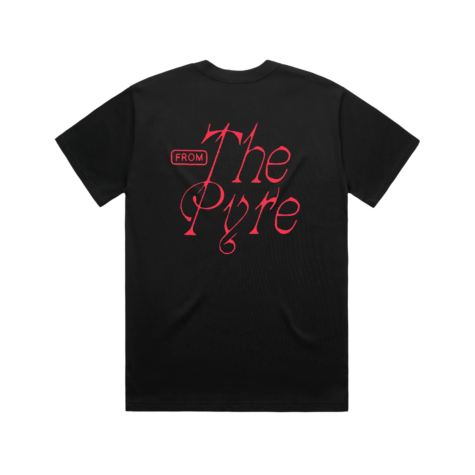 From The Pyre Black Logo T-Shirt - Image 2