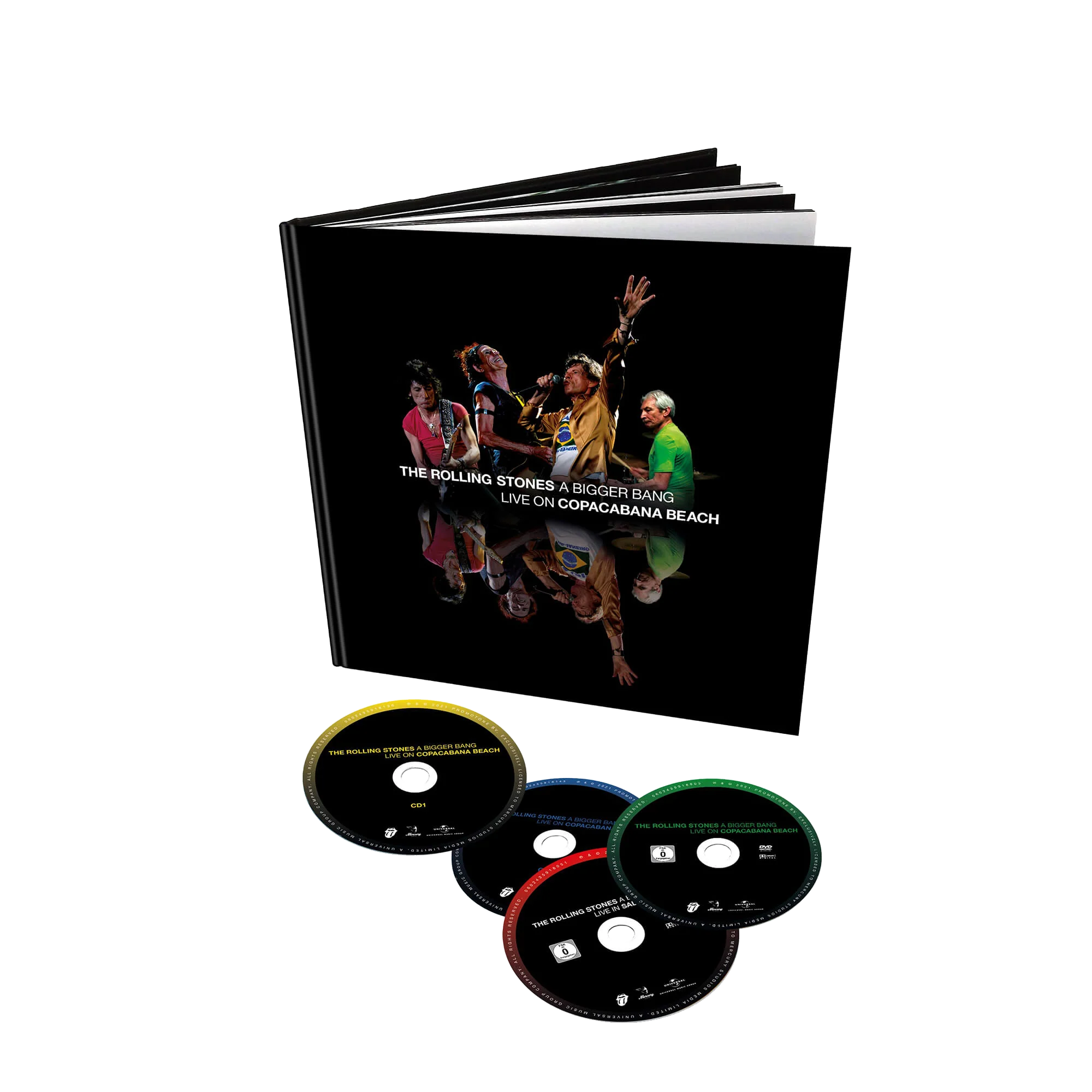 A Bigger Bang - Live On Copacabana Beach (4 Disc Set - 2 BluRay + 2CD Audio)