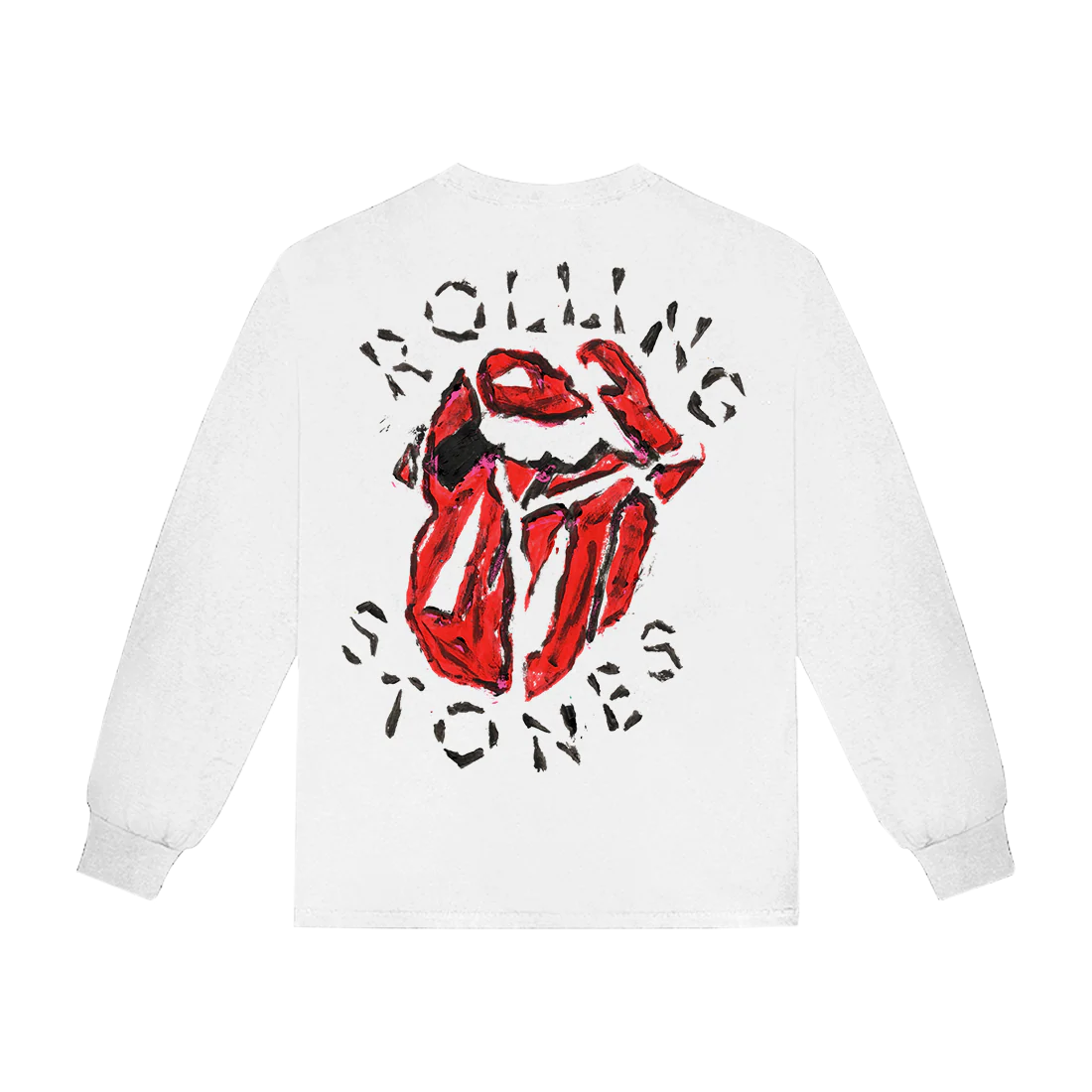 Painted Diamond Tongue White - Image 2